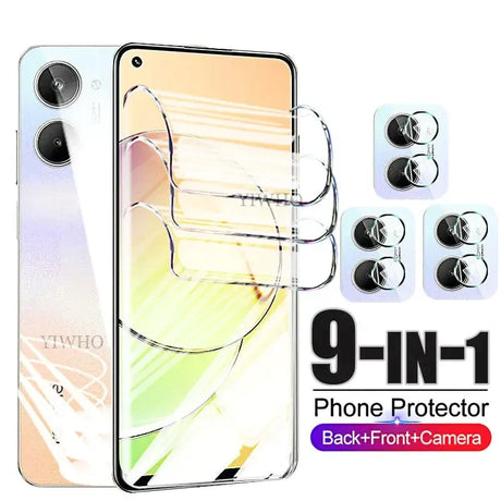 9 in 1 tempered tempered screen protector for iphone x