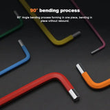 a group of colorful plastic pipes with the words 90 bending process
