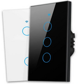 Tuya Zigbee Smart LED Light Switches No-Neutral Wire - WiFi Device Control via SmartLife Google Alexa Apps