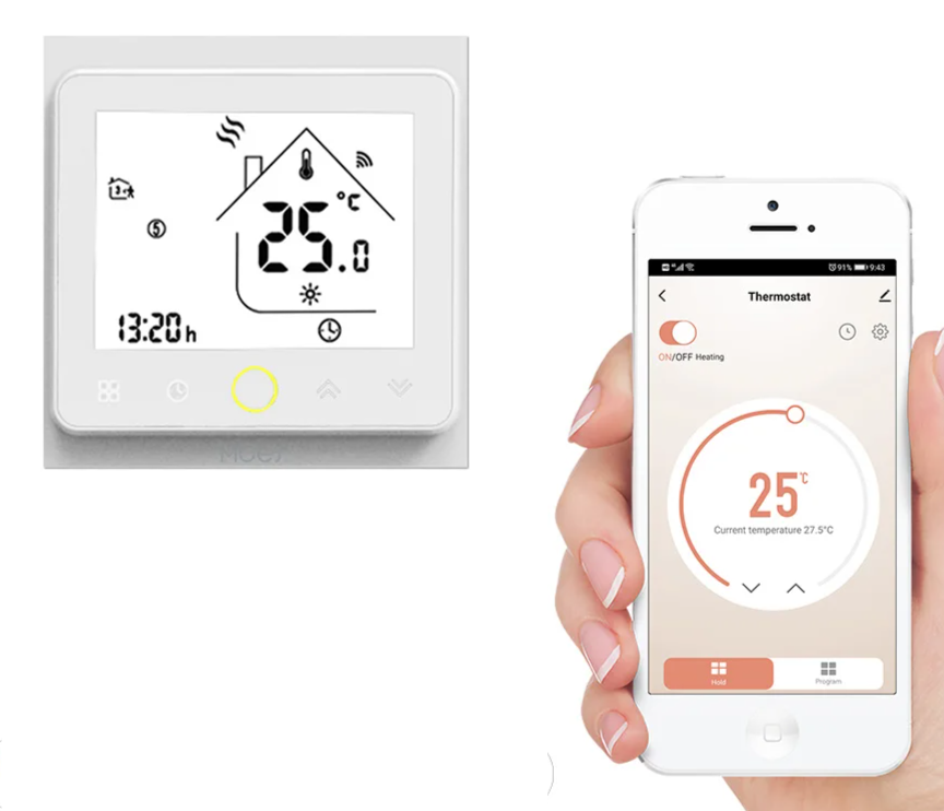 Tuya ZigBee Smart Home Temperature & Humidity Controller - WiFi Device Control via SmartLife Google Alexa Apps