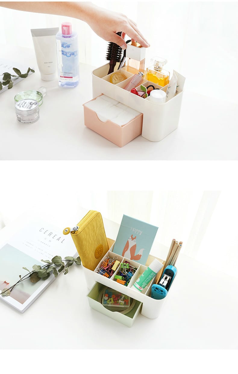 Acryl-Kunststoff-Make-up-Organizer-Aufbewahrungsbox mit Schublade