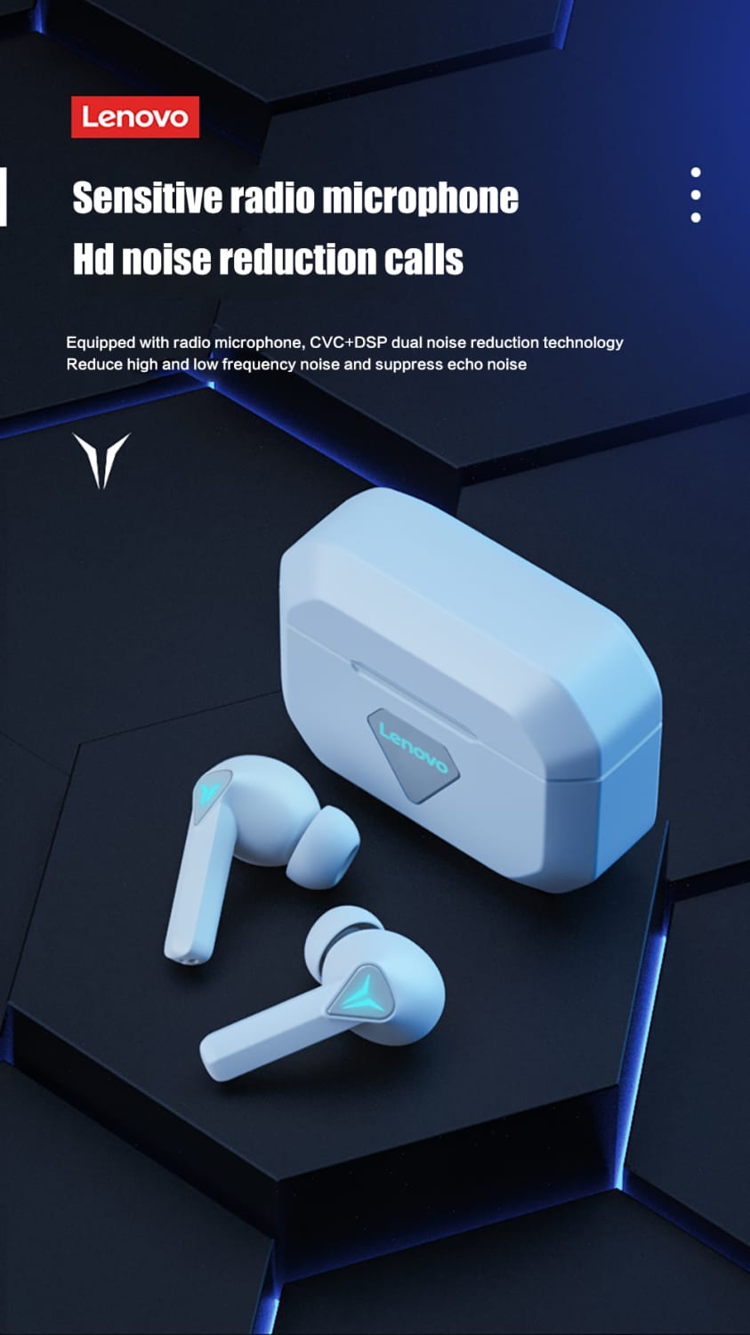 Lenovo Gaming-Kopfhörer – kabelloses High-End-Bluetooth