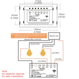 Tuya ZigBee Touch Smart Light Switch - WiFi Scene Control via SmartLife Google Alexa Apps