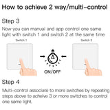 Tuya ZigBee Smart Light Switch No Neutral Wire - WiFi Scene Control via SmartLife Google Alexa Apps