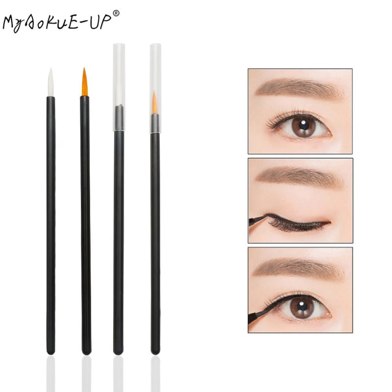 Bulk 50 Stück Einweg-Eyeliner-Pinsel – Lidschatten &