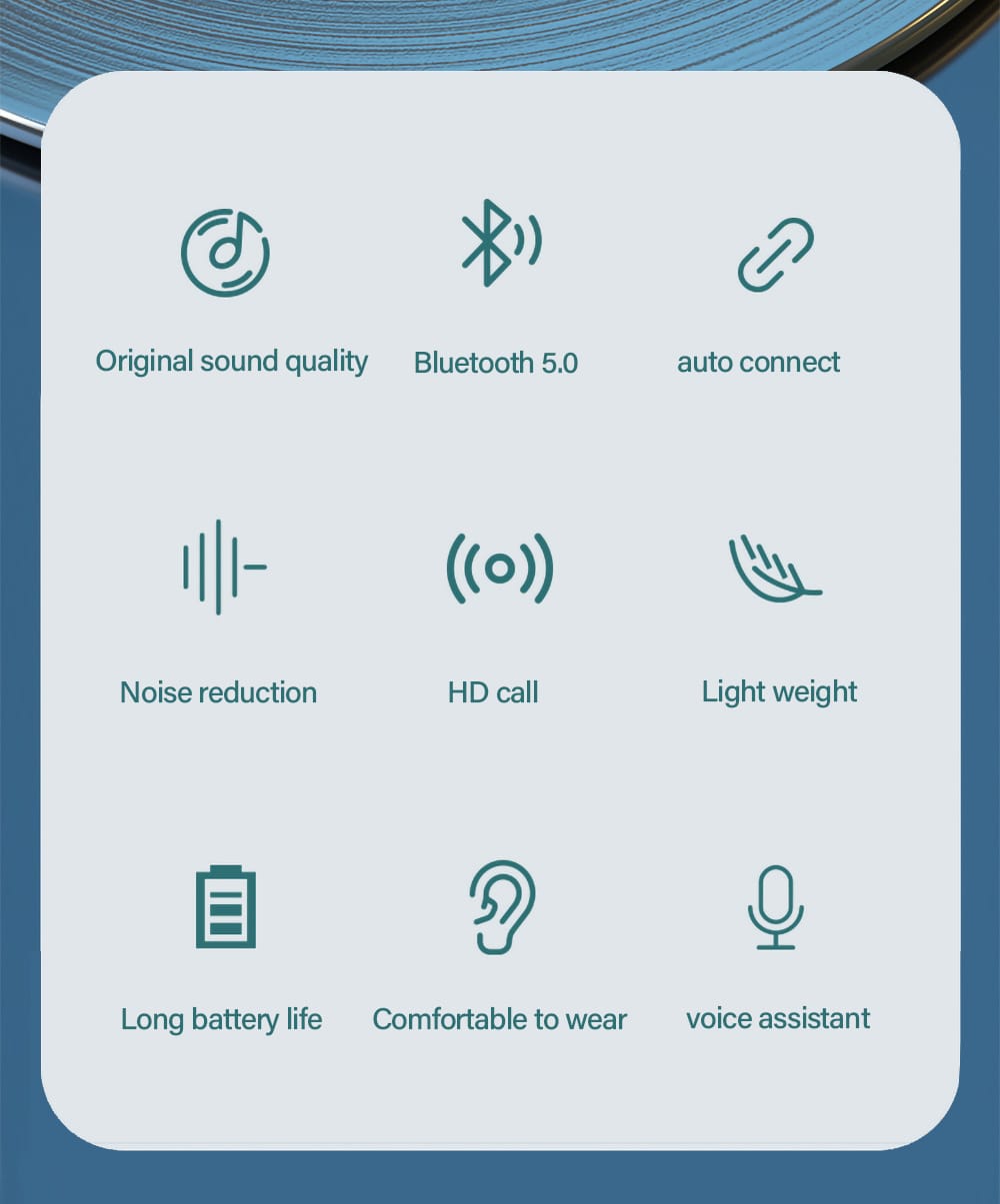 XT91 TWS-Kopfhörer – Kabellose Bluetooth-Kopfhörer mit KI