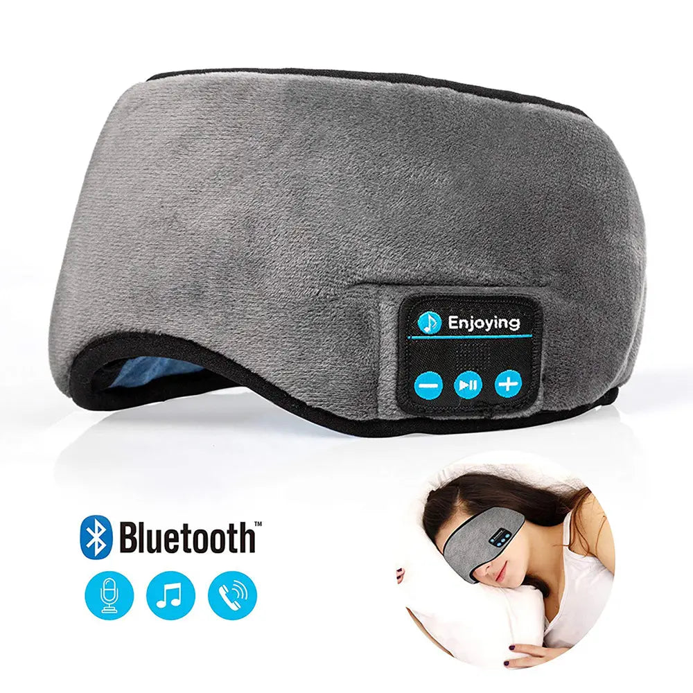 Bluetooth-Schlafkopfhörer-Augenmaske – weich und bequem