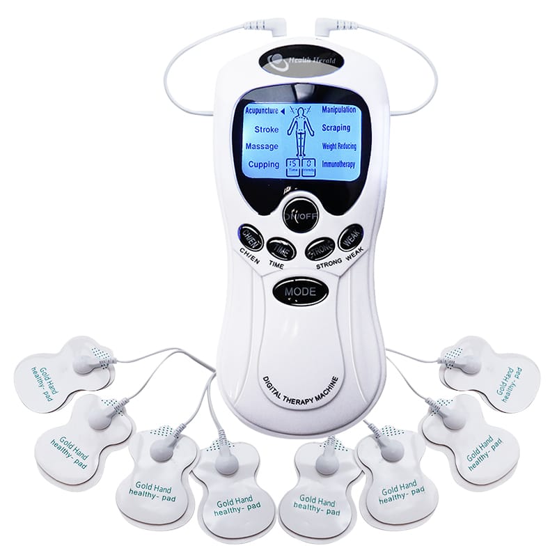 8-Elektroden-TENS-Therapiegerät zur Schmerzlinderung und für den Körper