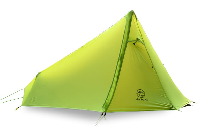 Ultraleichtes 3-Jahreszeiten-Campingzelt für 1 Person – professionell