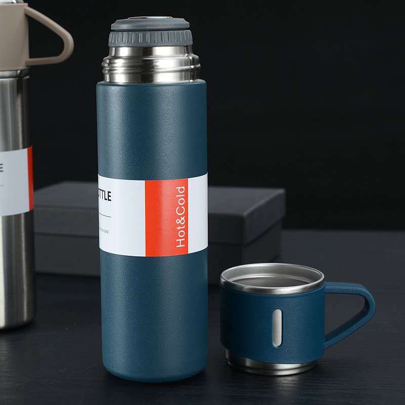 Perfektes Geschenk – 500 ml Edelstahl-Vakuum-Thermoskaffee
