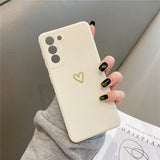 Luxury Love Heart Design Case For Samsung A53 A33 A13 A22 A52 A72 A42 A32 A12
