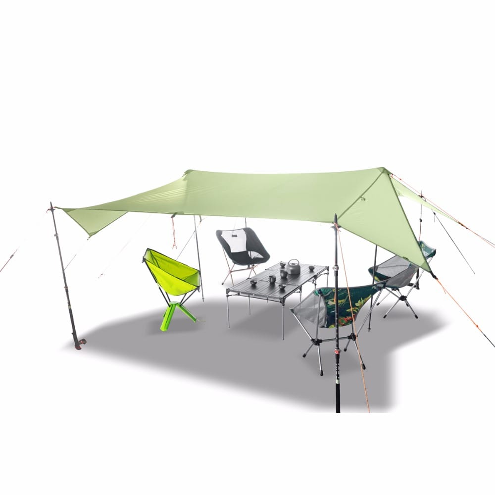 Ultraleichtes Campingzelt mit 20D Nylon-Silikonbeschichtung