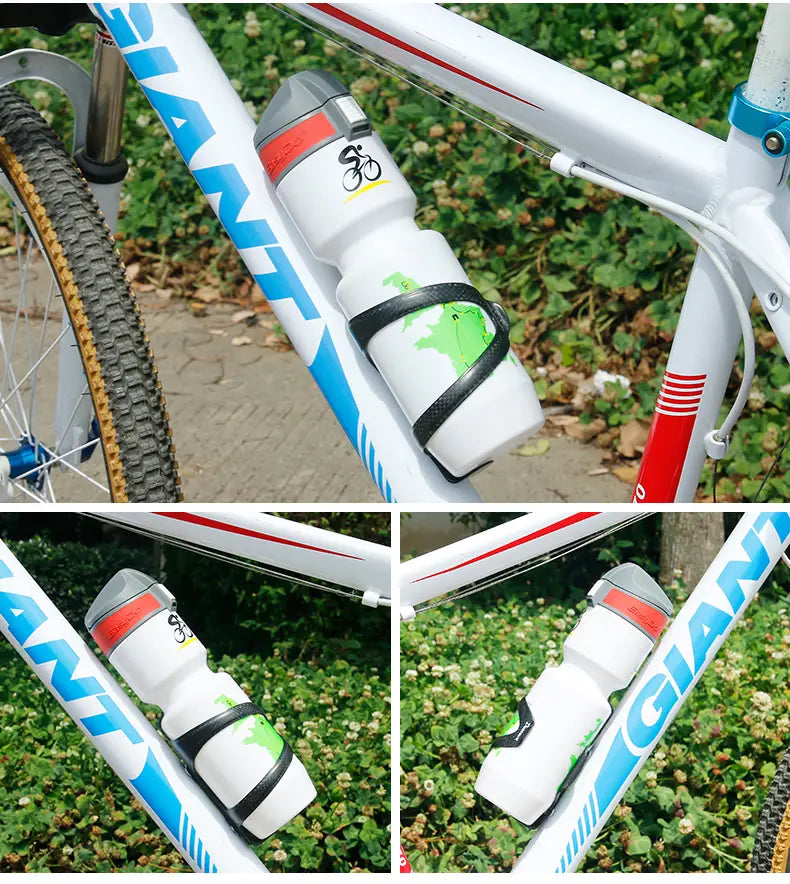 Superleichter Flaschenhalter aus Kohlefaser für Rennrad-MTB-Fahrräder