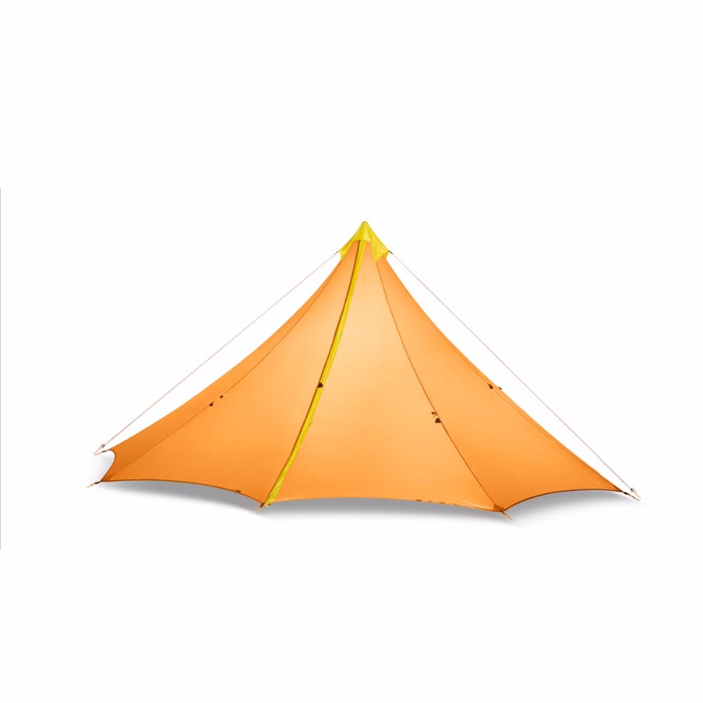 Ultraleichtes 860G-Campingzelt für 3–4 Personen – wasserdicht 20D
