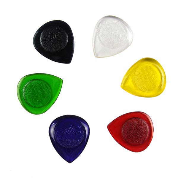 Alice Transparent Electric Bass Picks - Variety Pack