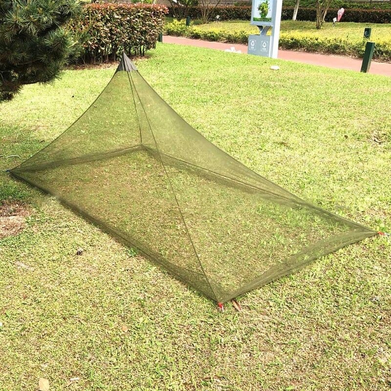 Bleiben Sie mit unserem tragbaren Campingnetz vor Mücken geschützt