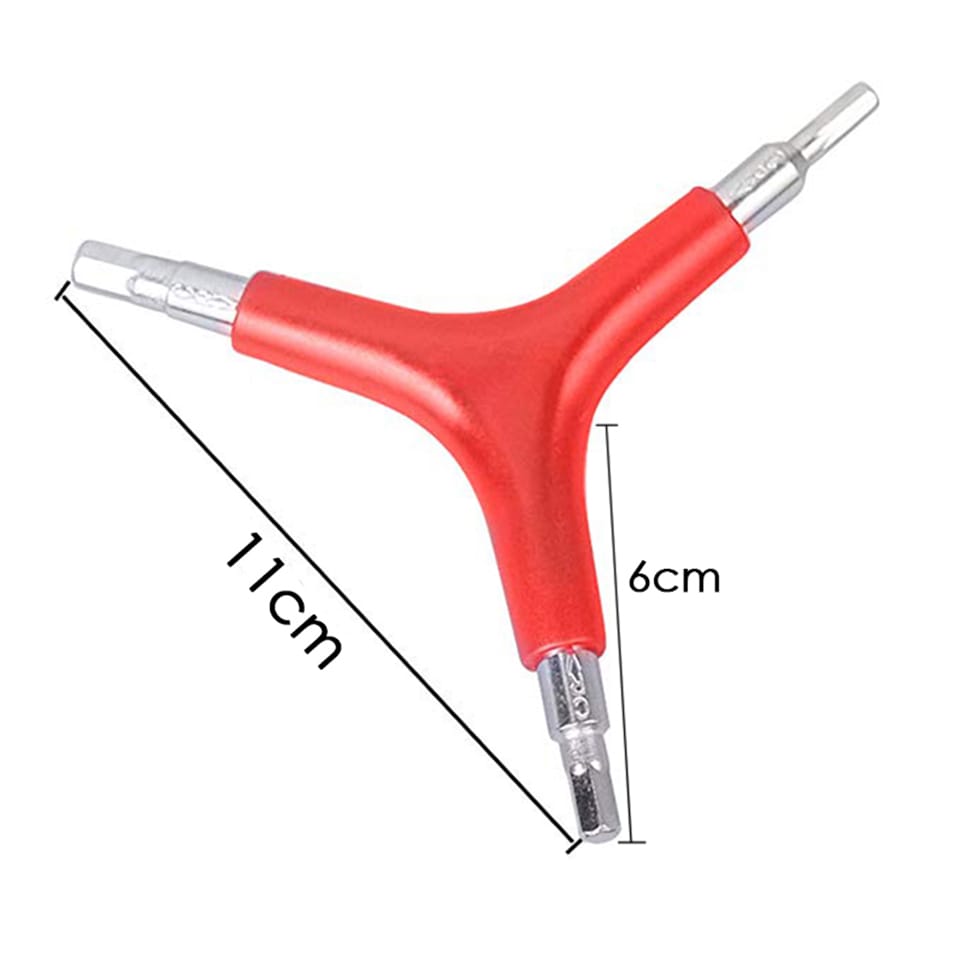 3-Wege-Inbusschlüssel: Unverzichtbares Fahrradreparaturwerkzeug für