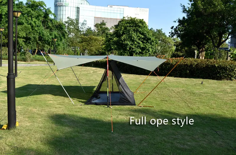 Ultraleichtes 2-Personen-3-Jahreszeiten-Campingzelt – Profi-Zelt