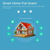 Tuya ZigBee Smart Window Door Gate Sensor - WiFi Security Detector Control via SmartLife Google Alexa Apps