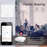 Tuya ZigBee Smart Light Switch No Neutral Wire - WiFi Scene Control via SmartLife Google Alexa Apps