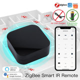 Tuya ZigBee Smart IR Infrared Remote Controller - WiFi Appliance TV Control via SmartLife Google Alexa Apps