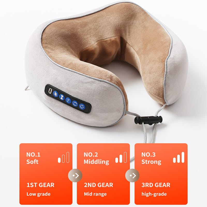 Masseur électrique portable en forme de U pour le cou