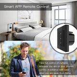 Tuya Smart Touch Curtain Control Switch - WiFi Blinds Shutter Control via SmartLife Google Alexa Apps