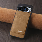 Luxury Leather Card Holder Wallet Design Case with Flip Stand For Google Pixel 9 8 Pro XL 9A 8A