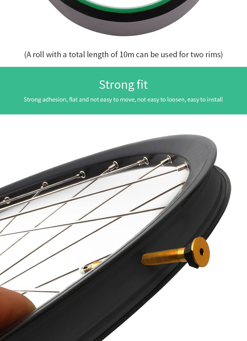 Fahrrad-Tubeless-Felgenband – Vakuum-Ringfutter für Gürtelreifen