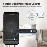 Tuya Zigbee Smart Mini Light & Curtain Control Switch - WiFi Device Control via SmartLife Google Alexa Apps