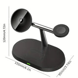 15W 3In1 MagSafe Wireless Charging Stand for iPhone - Power Delivery Charger