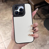 White and black phone case.