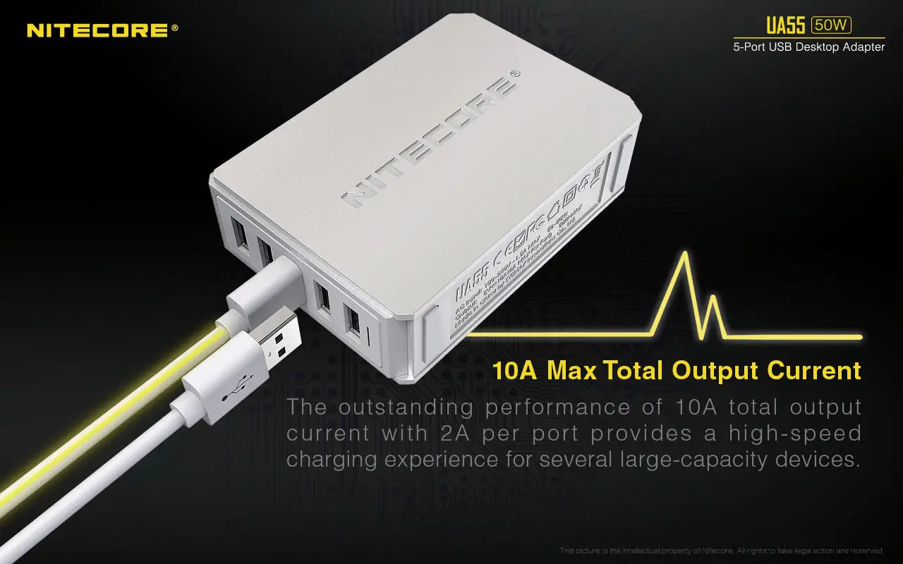 Original UA55 5-Port-USB-Desktop-Adapter 5-Bay-USB-Adapter