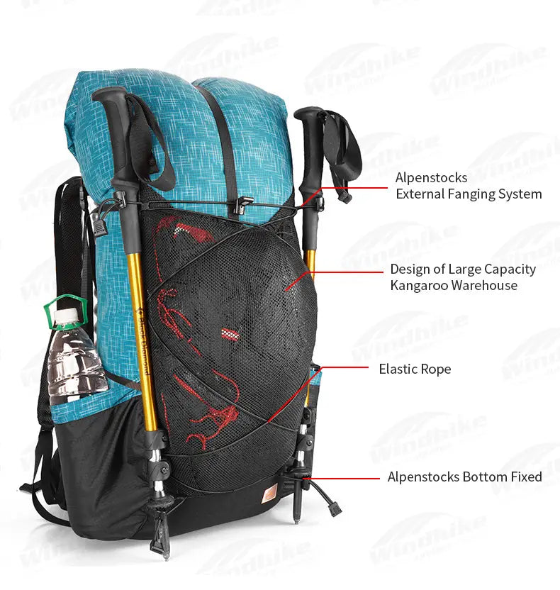 Beliebtes 3F UL GEAR QIDIAN2.0 Outdoor 40L+16L Ultralight