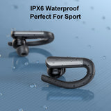 Waterproof sport earbuds.