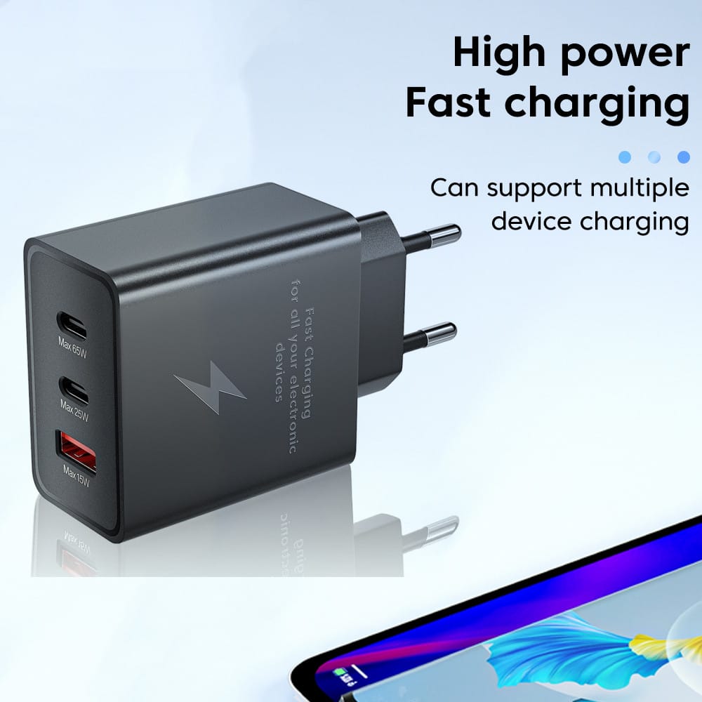 Ultimatives Duales USB-C-Schnellladegerät - Power Delivery PD Charge3