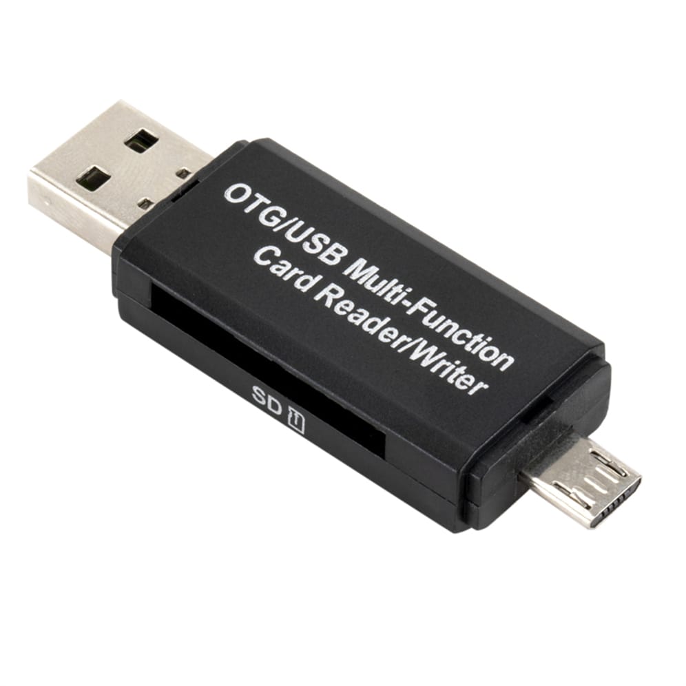 OTG Micro SD-Kartenleser | USB 3.0 & 2.0 | Typ C | Schlau