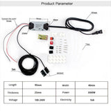 Tuya Smart Garage Door Opener Controller - WiFi Device Control via SmartLife Google Alexa Apps