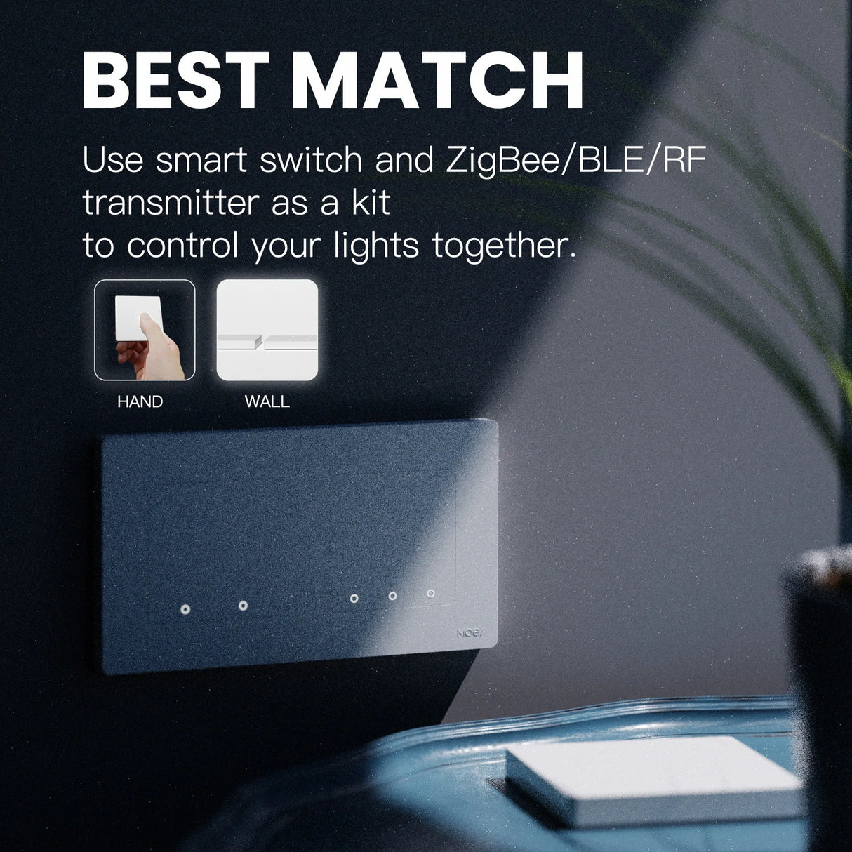 Tuya ZigBee Smart Push Button Scene Switch - WiFi Device Control via SmartLife Google Alexa Apps