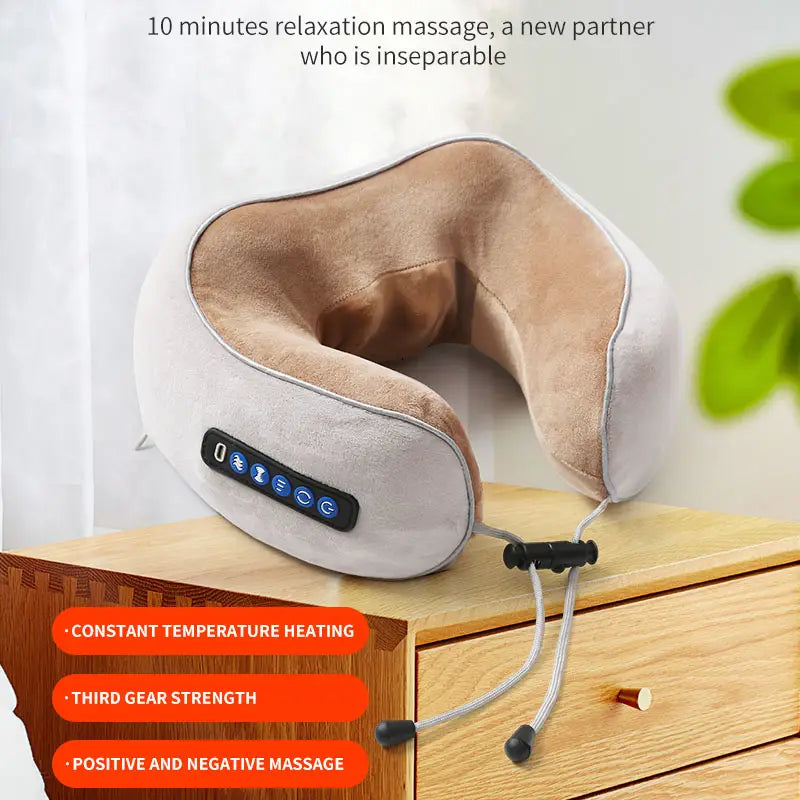 Masseur électrique portable en forme de U pour le cou