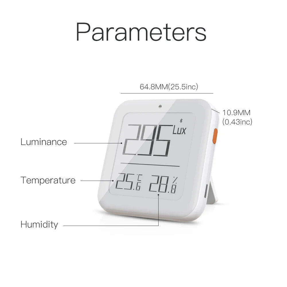 Tuya ZigBee Smart Bluetooth Mesh Brightness Temperature Humidity Sensor - WiFi Control via SmartLife Google Alexa Apps