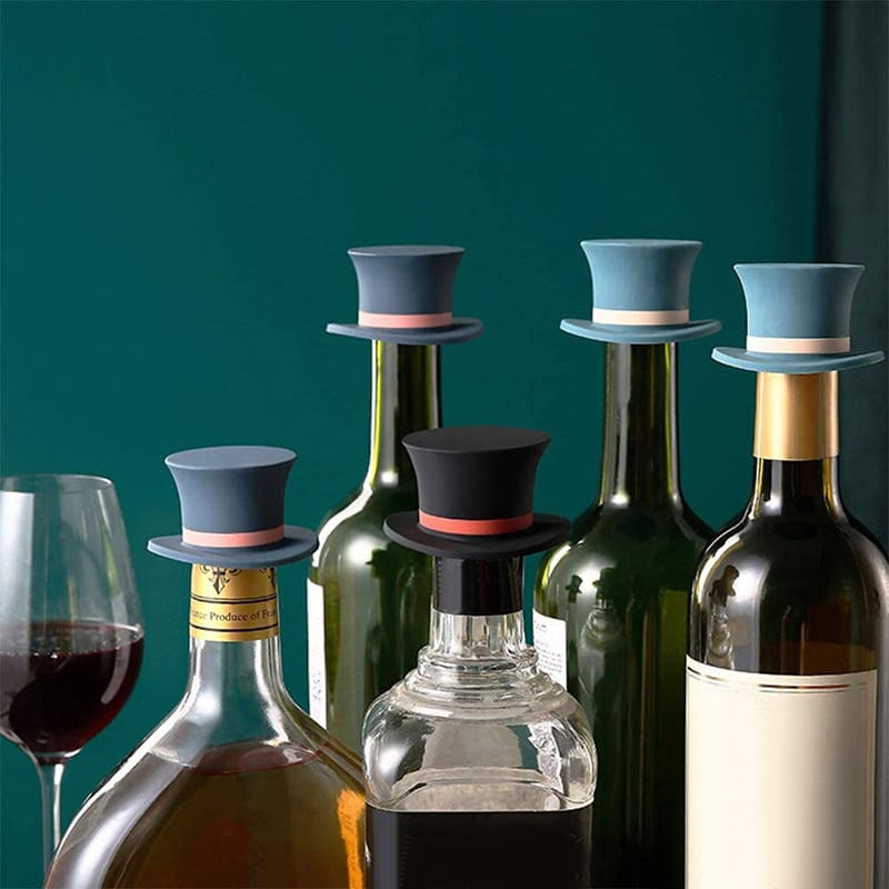 Korkverschluss für Weinflaschen aus Silikon – Halten Sie Ihren Wein frisch