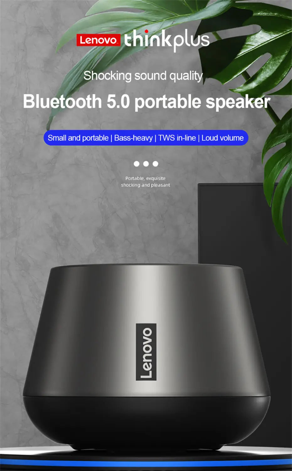 Original K3 Pro Mini Bluetooth-Lautsprecher – kabellos