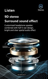XIAOMI AP05 HIFI Bluetooth 5.3 Headphones - IPX7 Wireless Dynamic Noise Cancelling Stereo BT Earpods