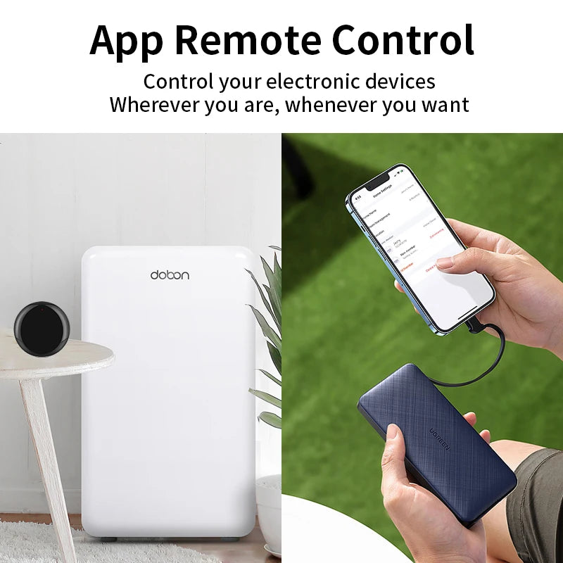 Tuya Smart Wireless IR Appliance Remote Control - WiFi Control via SmartLife Google Alexa Apps