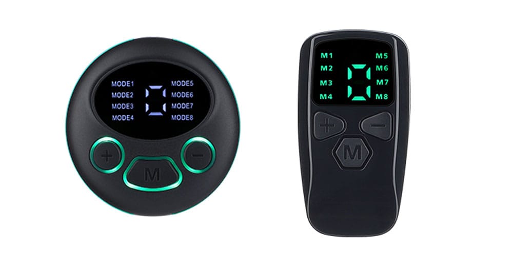 Elektrisches Fußmassagegerät mit LCD-Display für TENS Pulse
