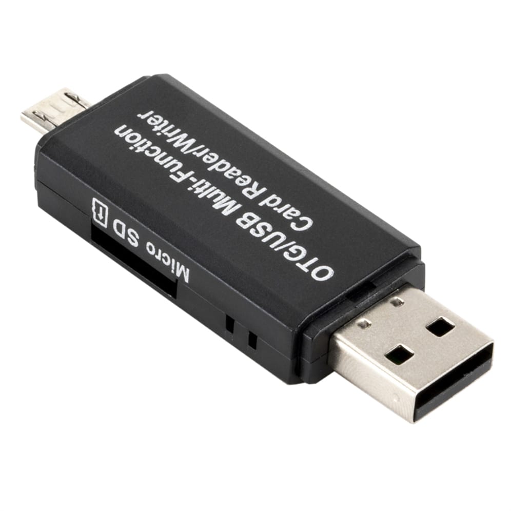 OTG Micro SD-Kartenleser | USB 3.0 & 2.0 | Typ C | Schlau