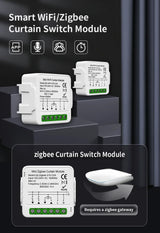 Tuya Zigbee Light Curtain Dimmer Relay Switch Module - WiFi Device Control via SmartLife Google Alexa Apps