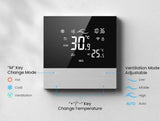 Tuya Central Air Conditioner Controller with Smart Thermostat - Heating Cooling WiFi Device Control via SmartLife Google Alexa Apps