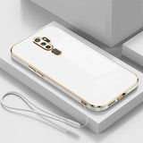 Gloss Gold Plating Edge Case For Oppo A9